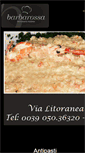 Mobile Screenshot of barbarossaristorante.it